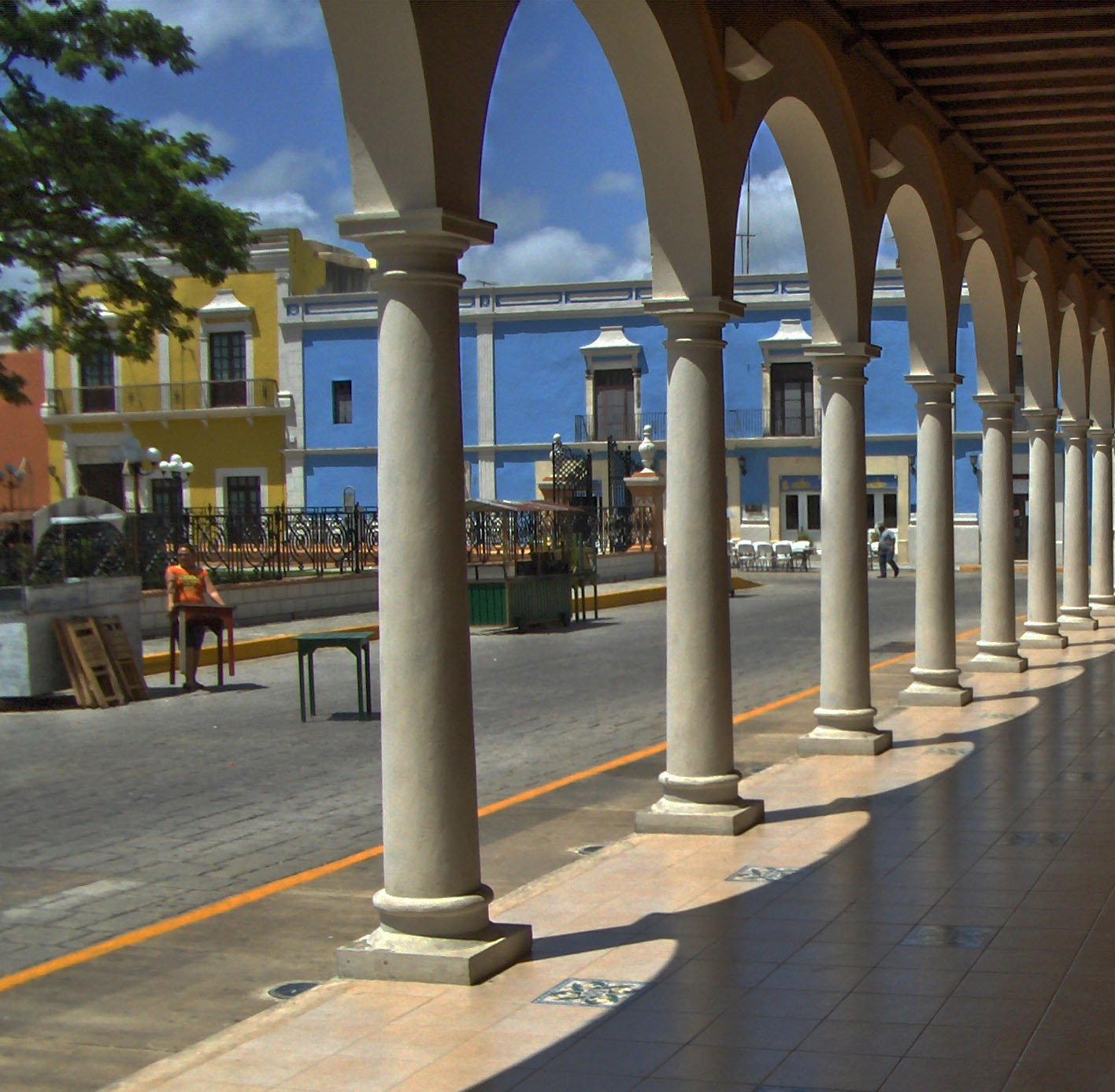 Campeche i Uxmal