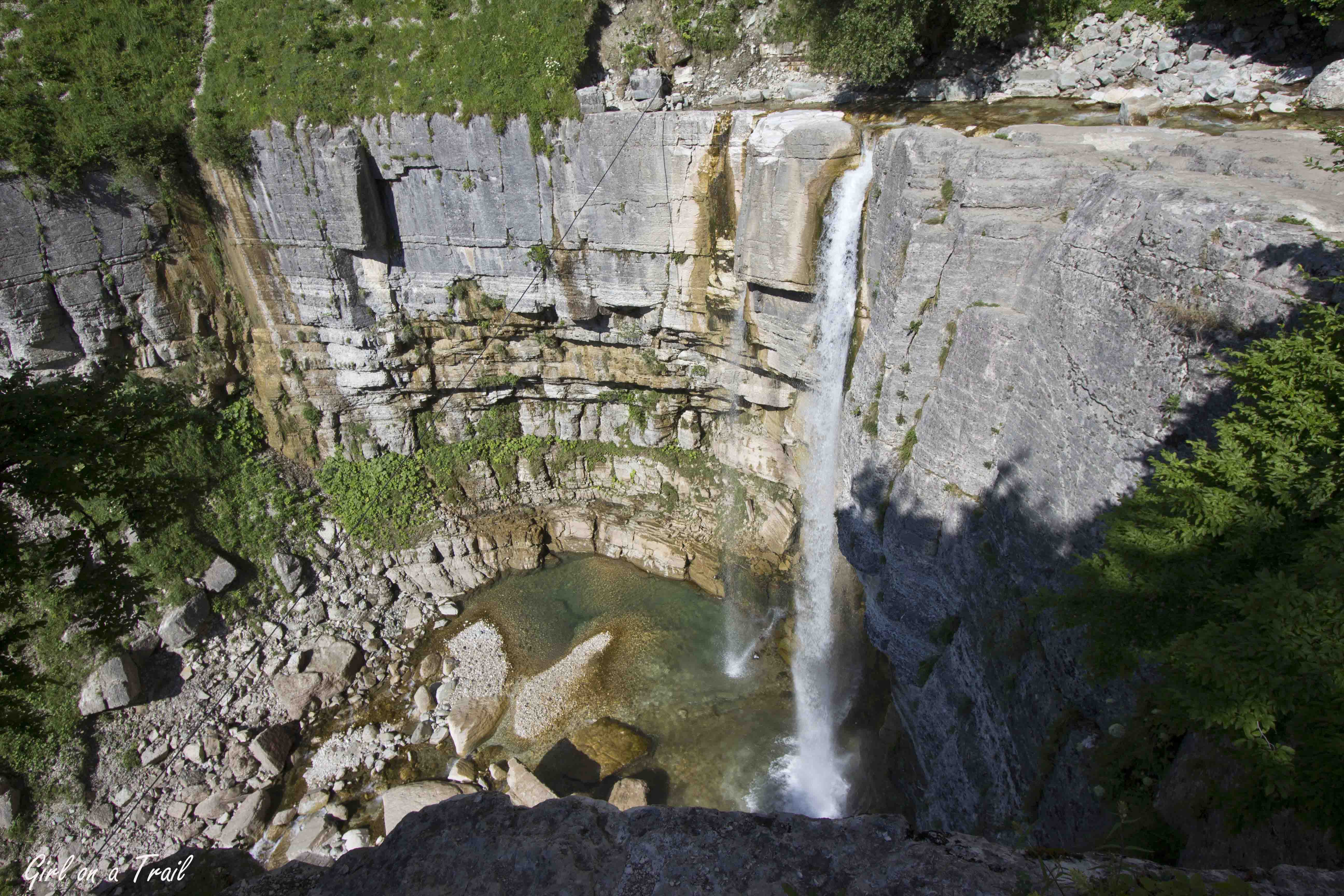 Gruzja - wodospad Kinchkha