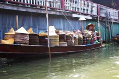 Tajlandia - pływający market