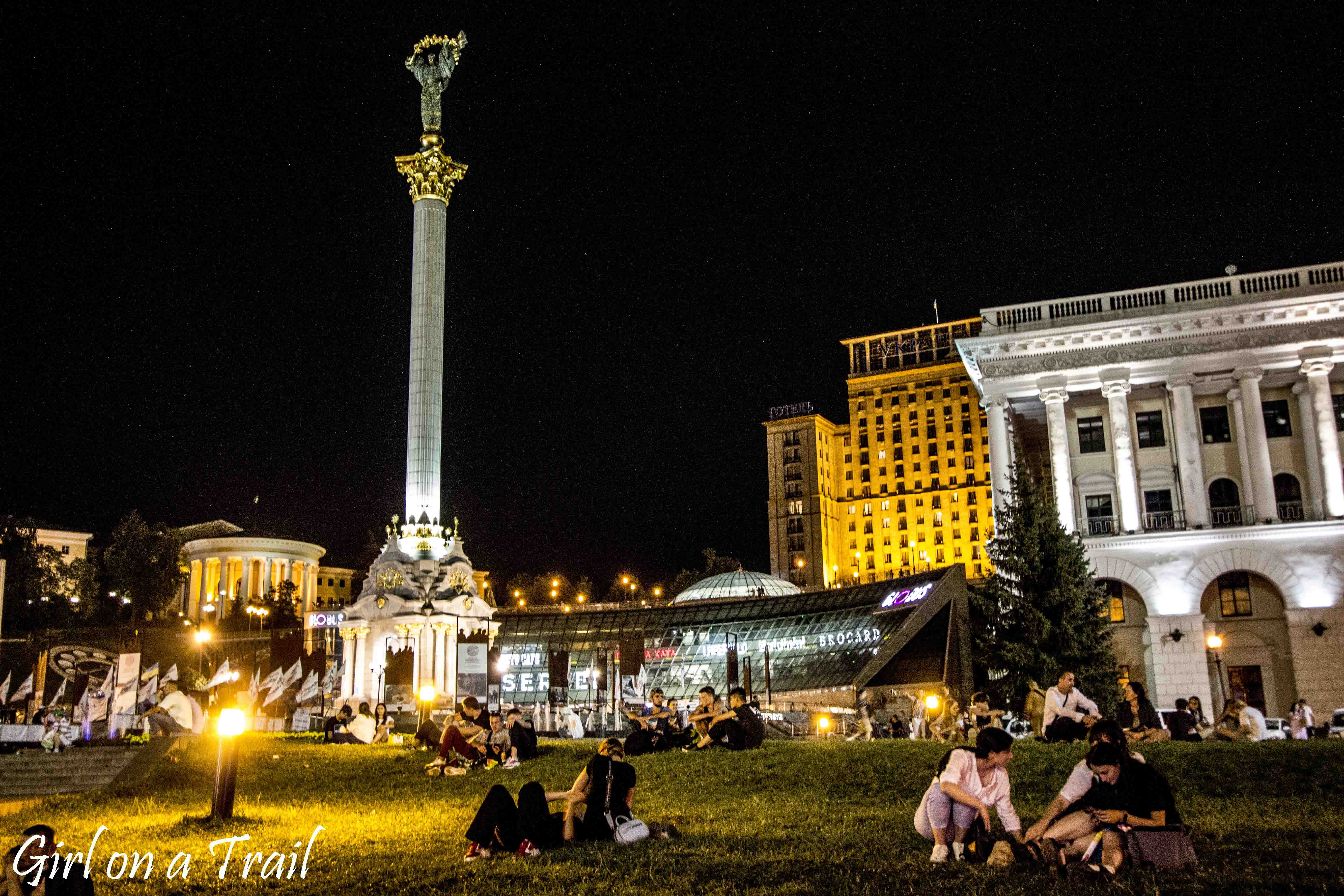 Kijow - Plac Niepodleglosci