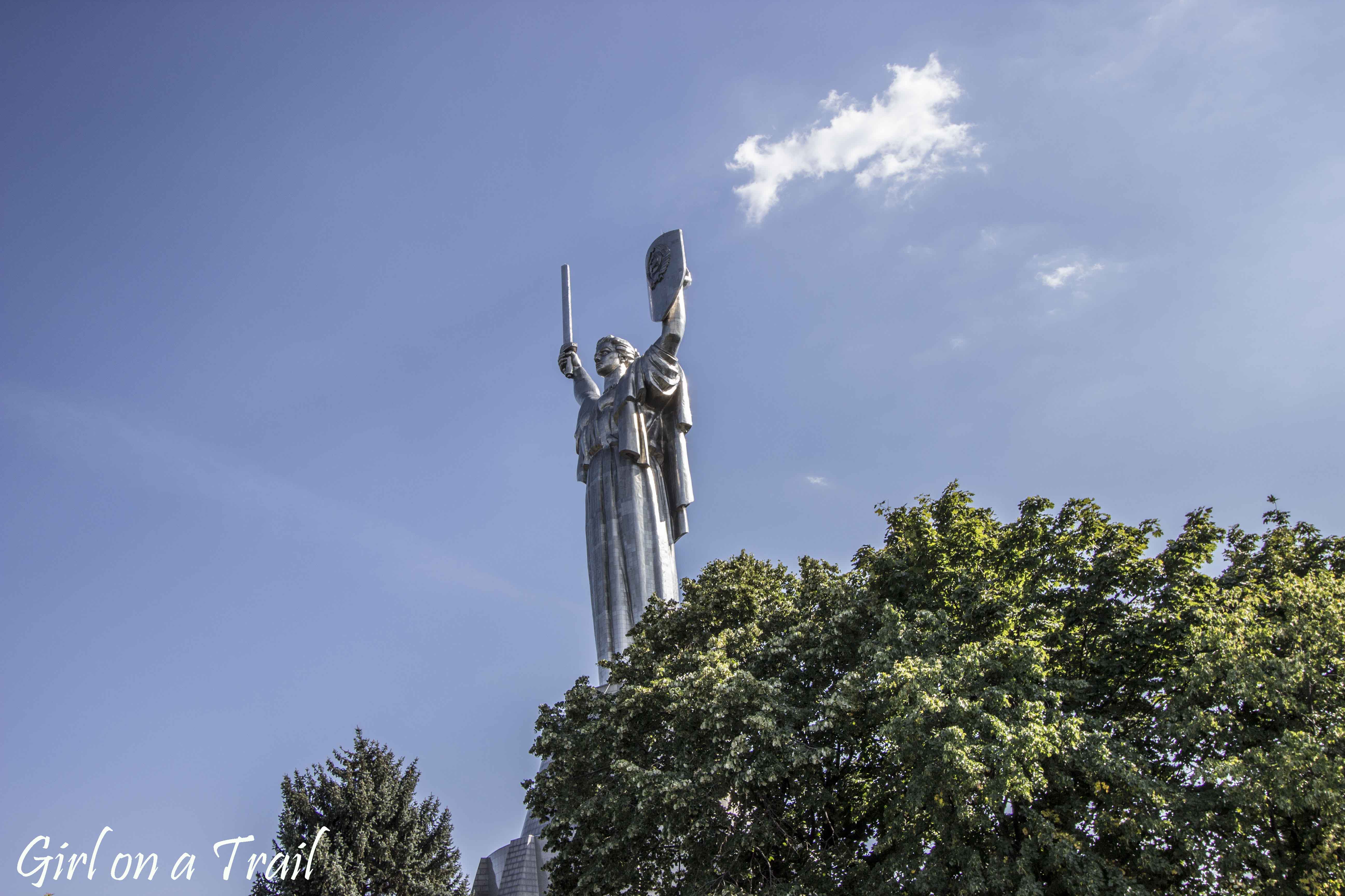 Kijow  - Pomnik Matki Ojczyzny