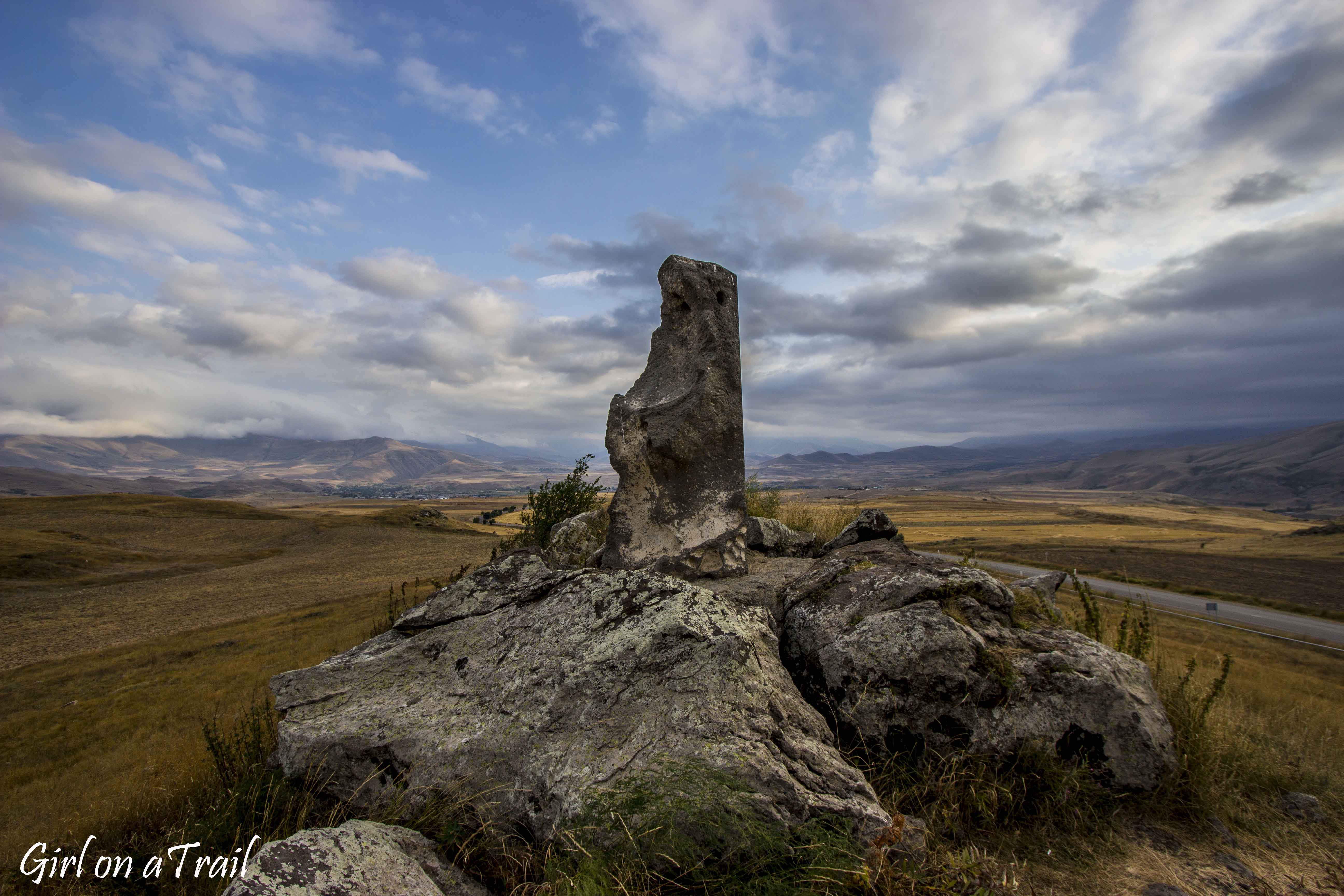 Armenia - ormiański Stonehenge