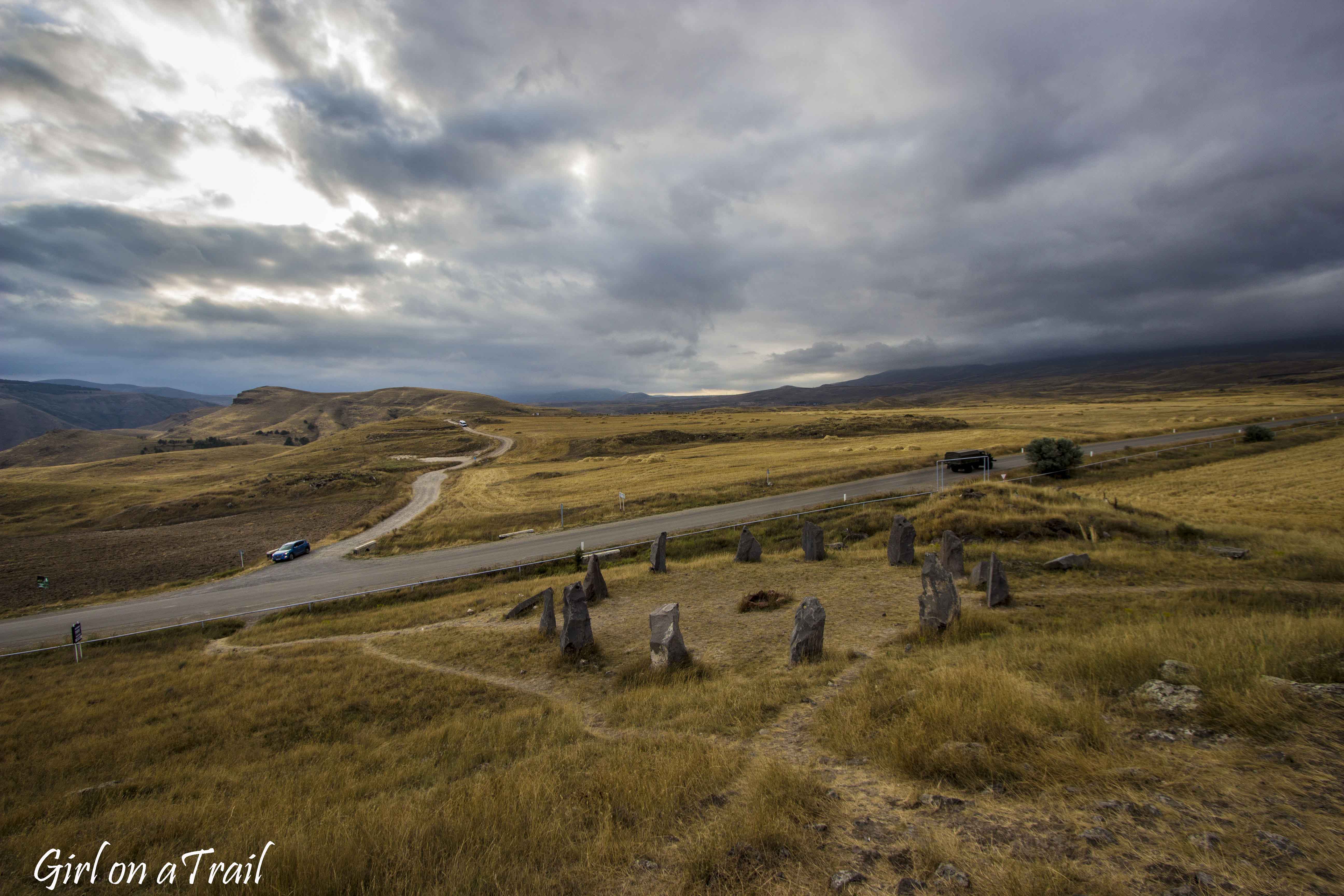 Armenia - ormiański Stonehenge