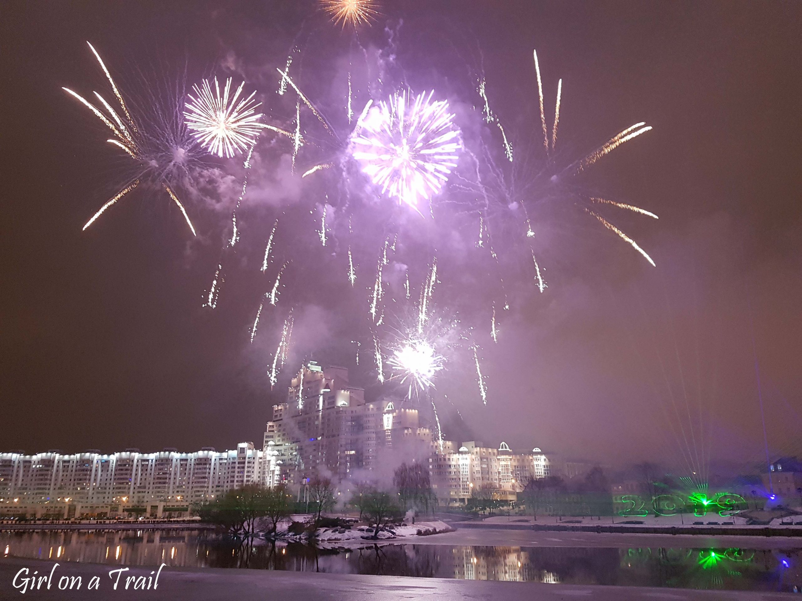 New Year’s eve in Minsk – unexpected fireworks!