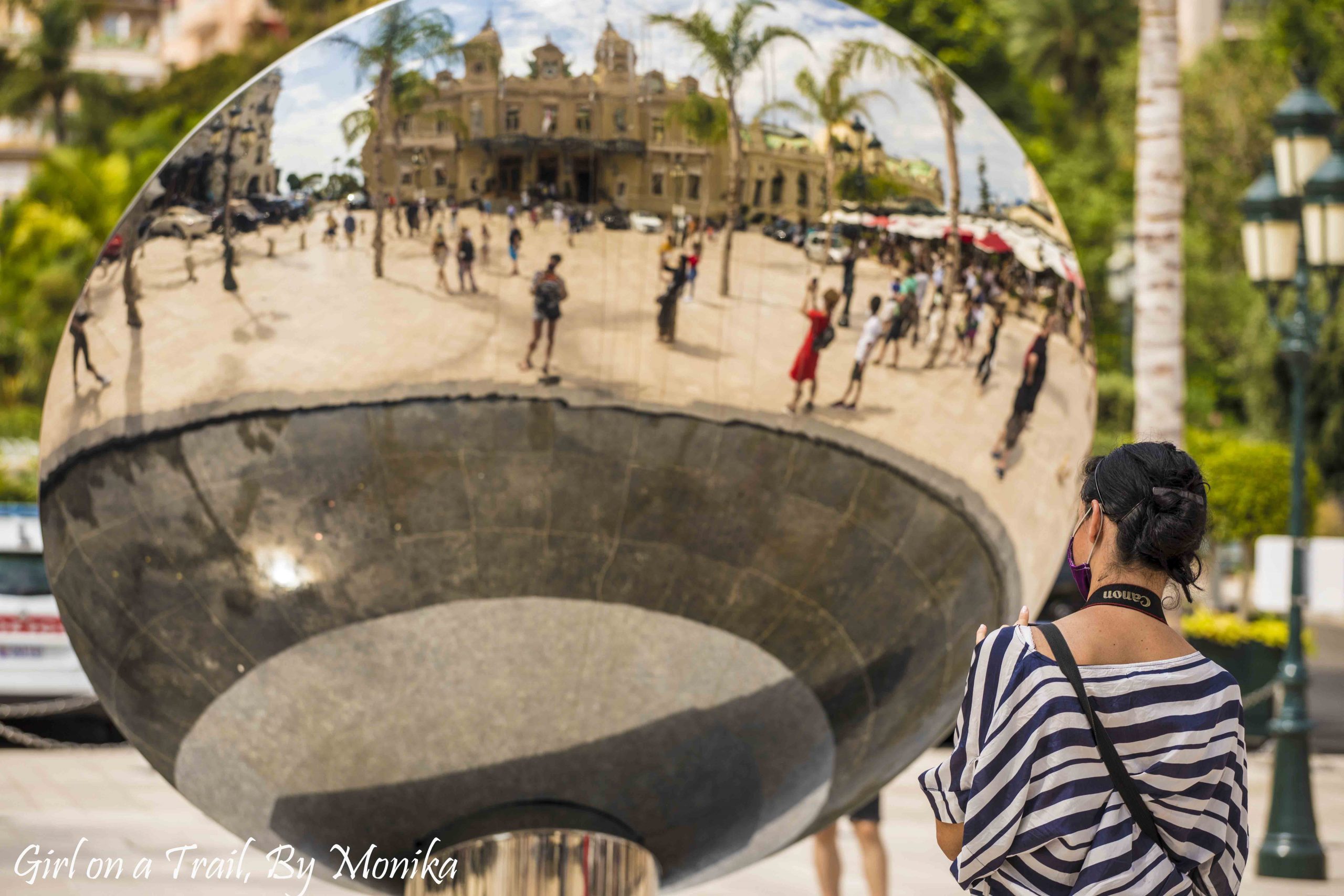 Monaco and conrete houses… Girl on a Trail