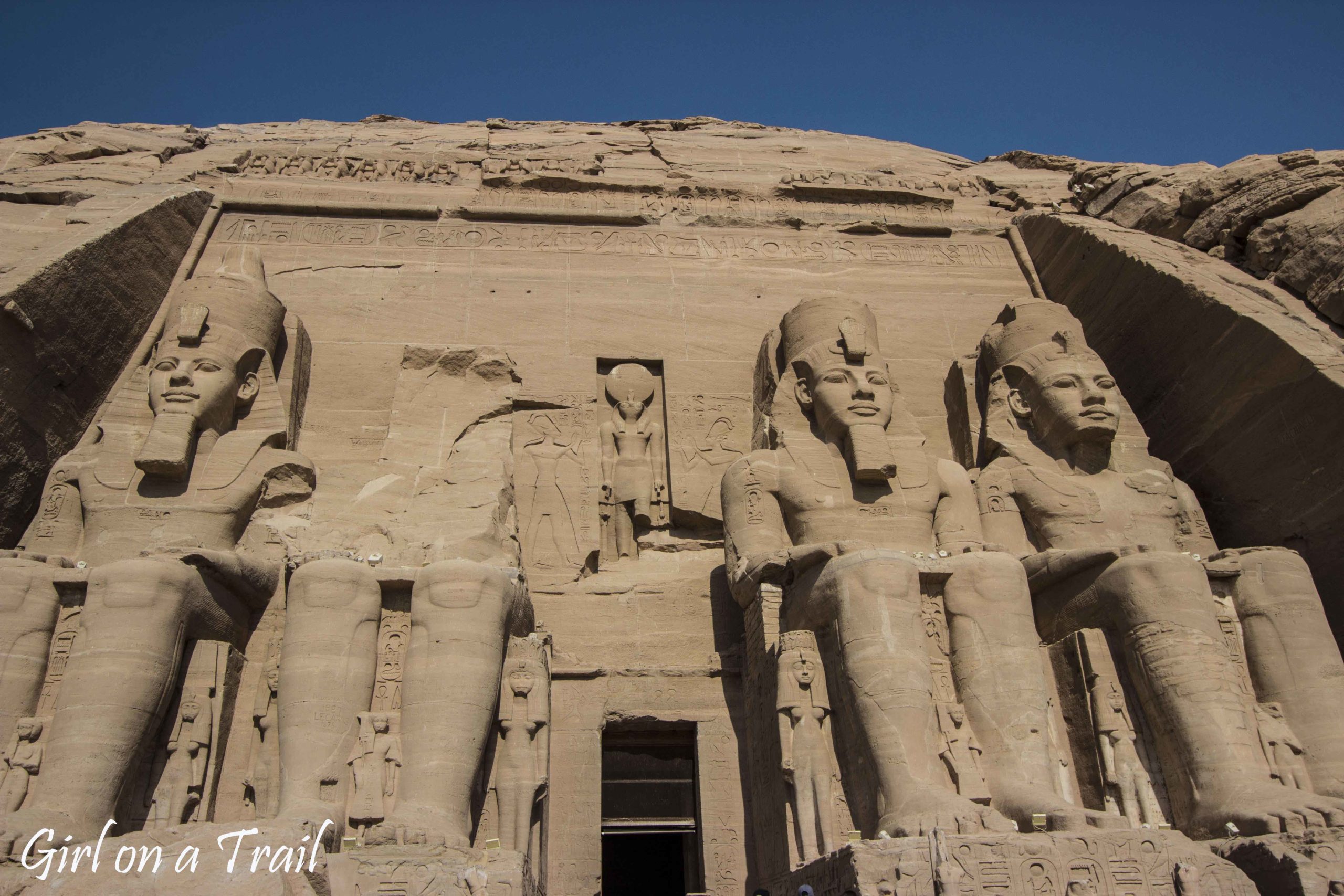 Abu Simbel – Egypt, buried temples and mirage