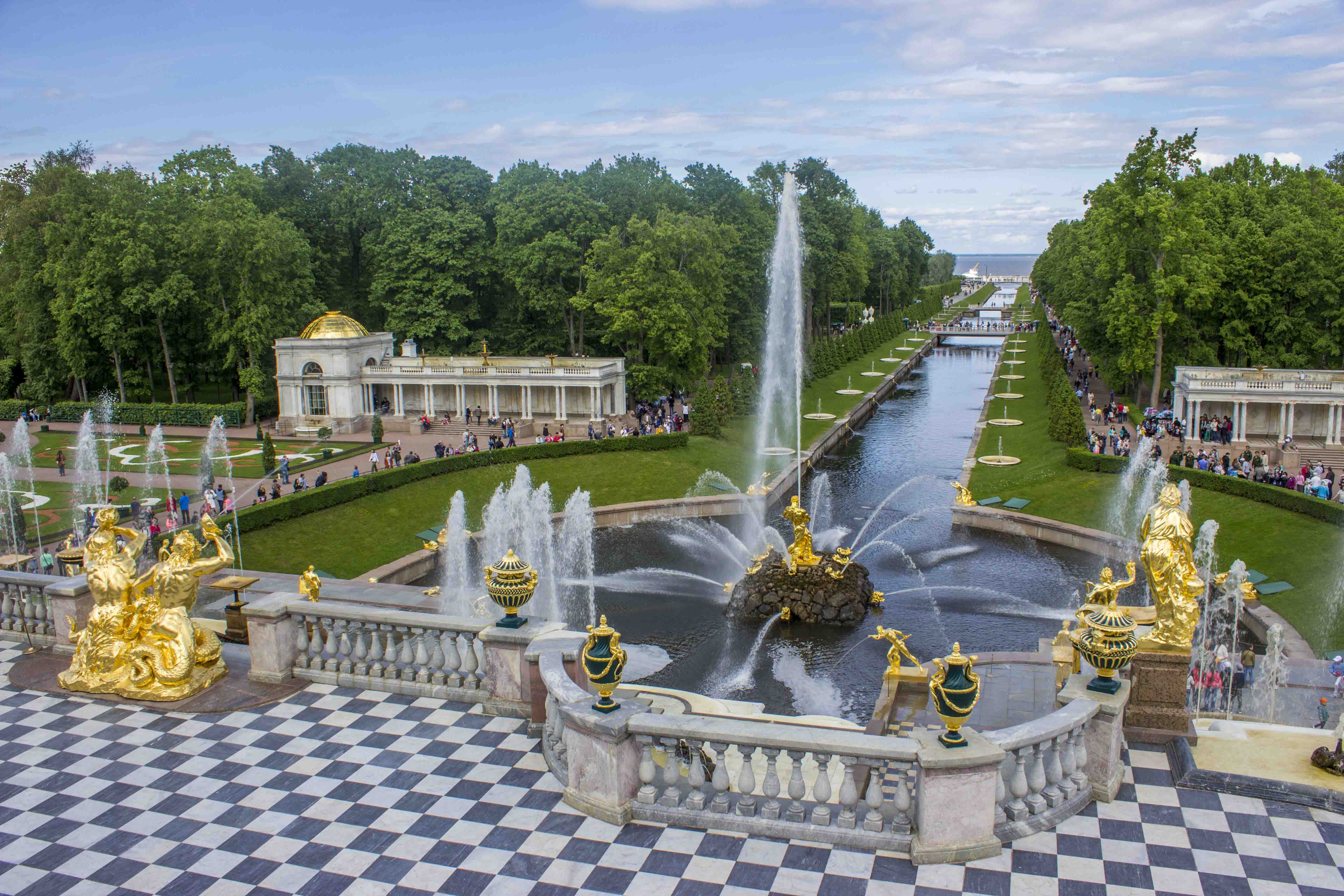 Girl on a Trail – Peterhof and Tsarskoe Selo