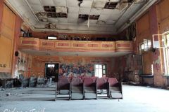 Urbex, kino -widownia