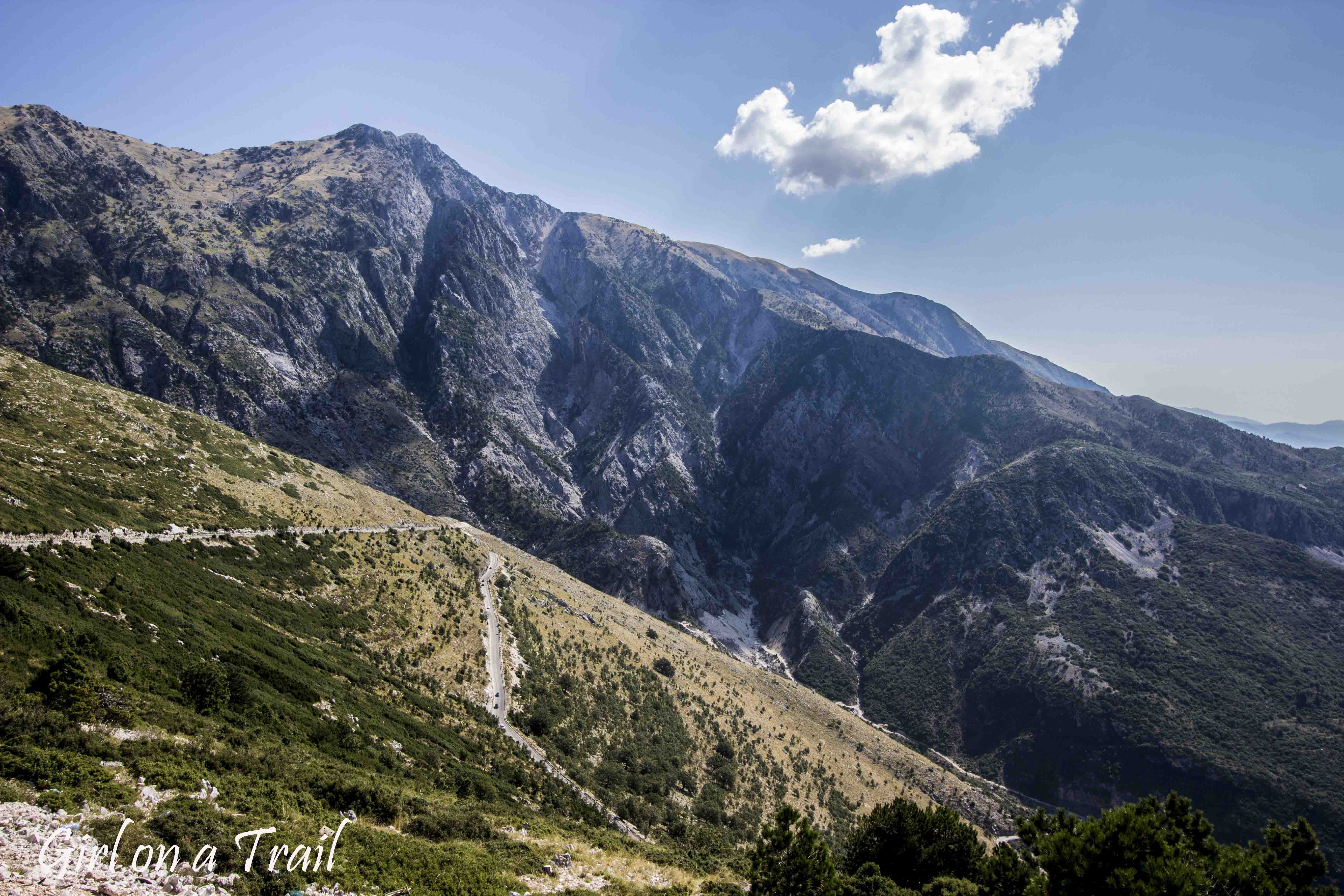 Albania-Llogara Pass