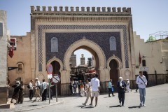 Maroko, Faz- Brama Bab Bou Jeloud