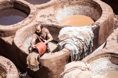 Maroko, Fez - Garbarnia Chouara