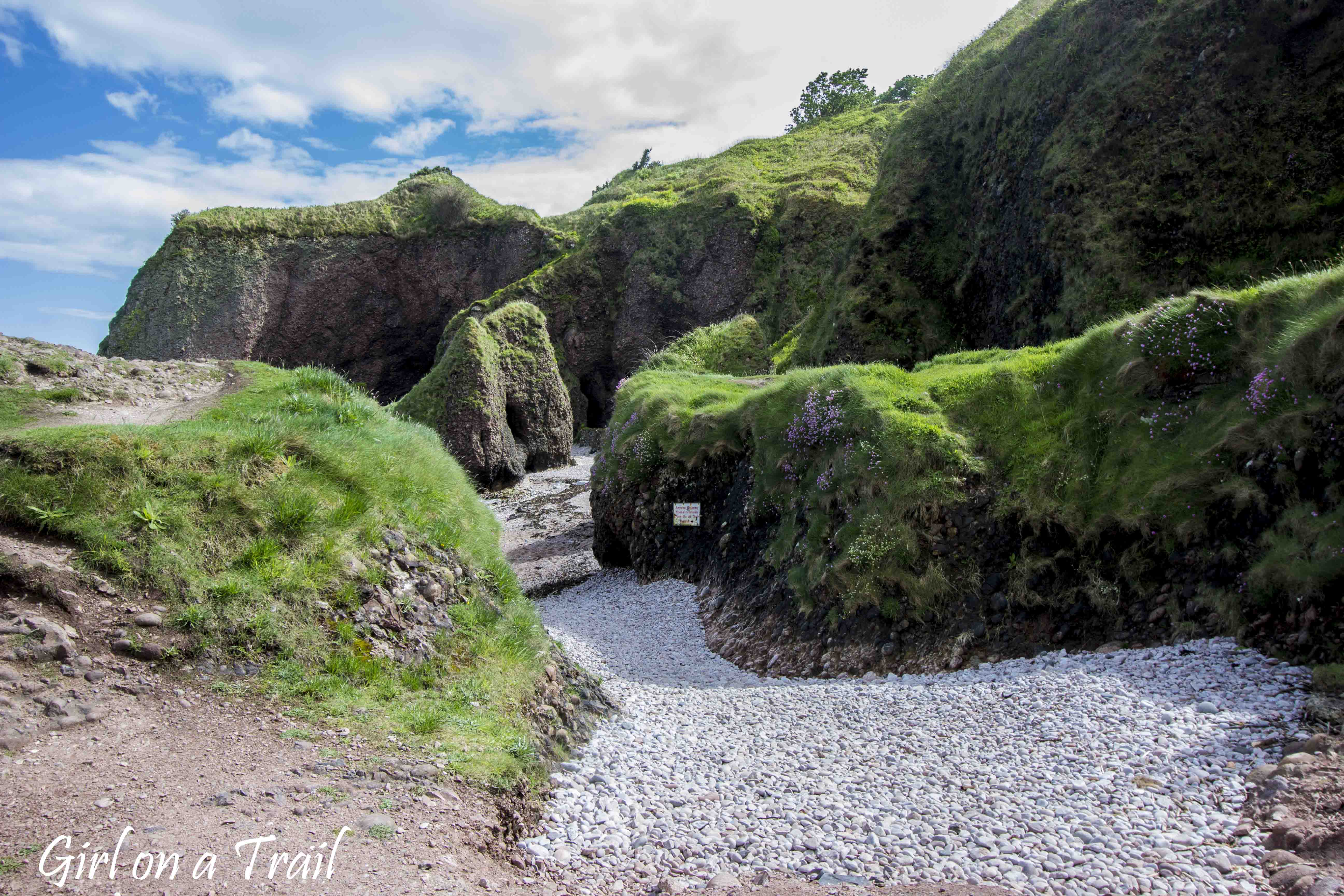 Irlandia Północna - Cushendun Caves