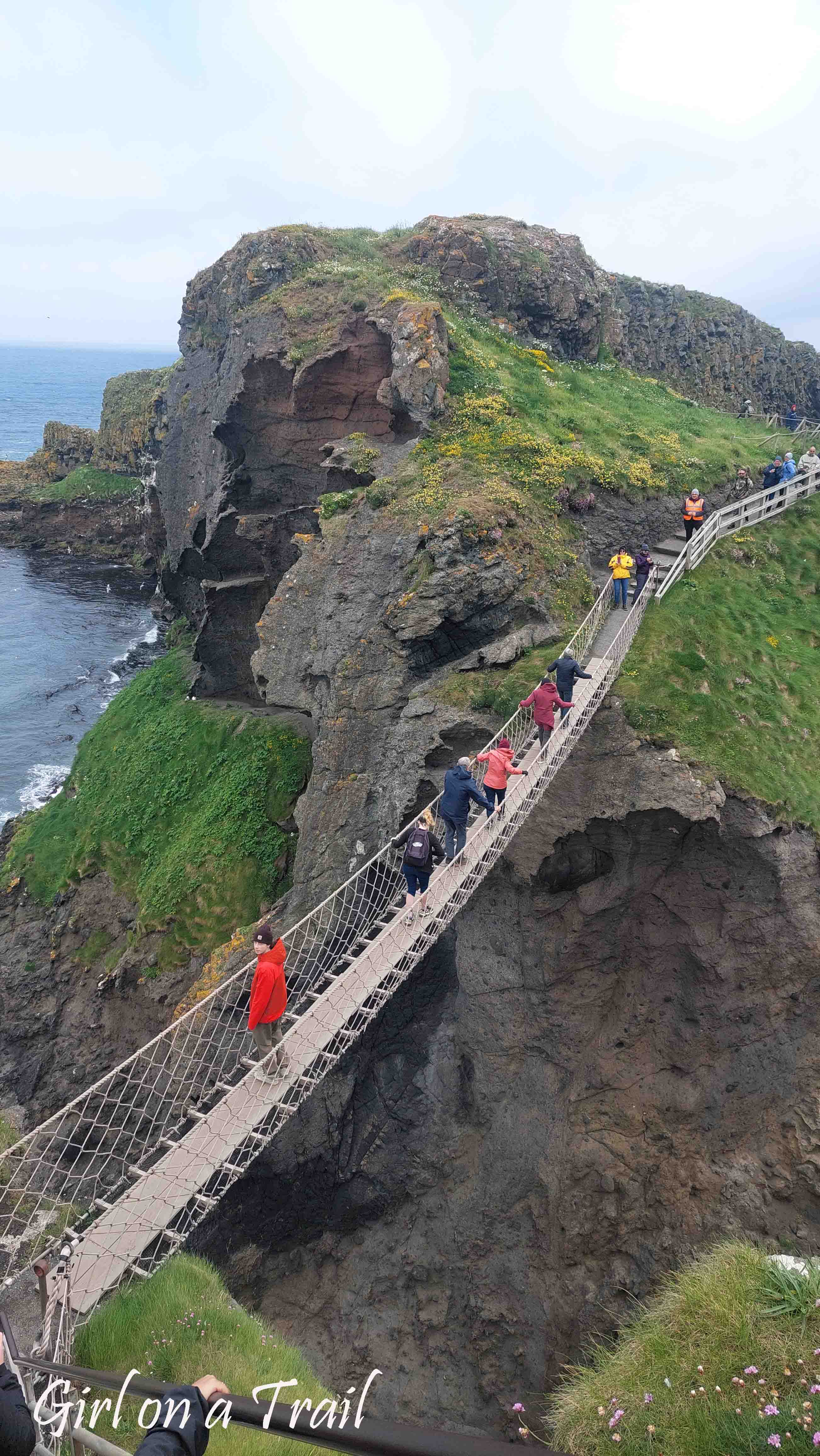 Irlandia Północna, Carrick-a-Rede Rope Bridge