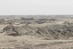 waste tire dump