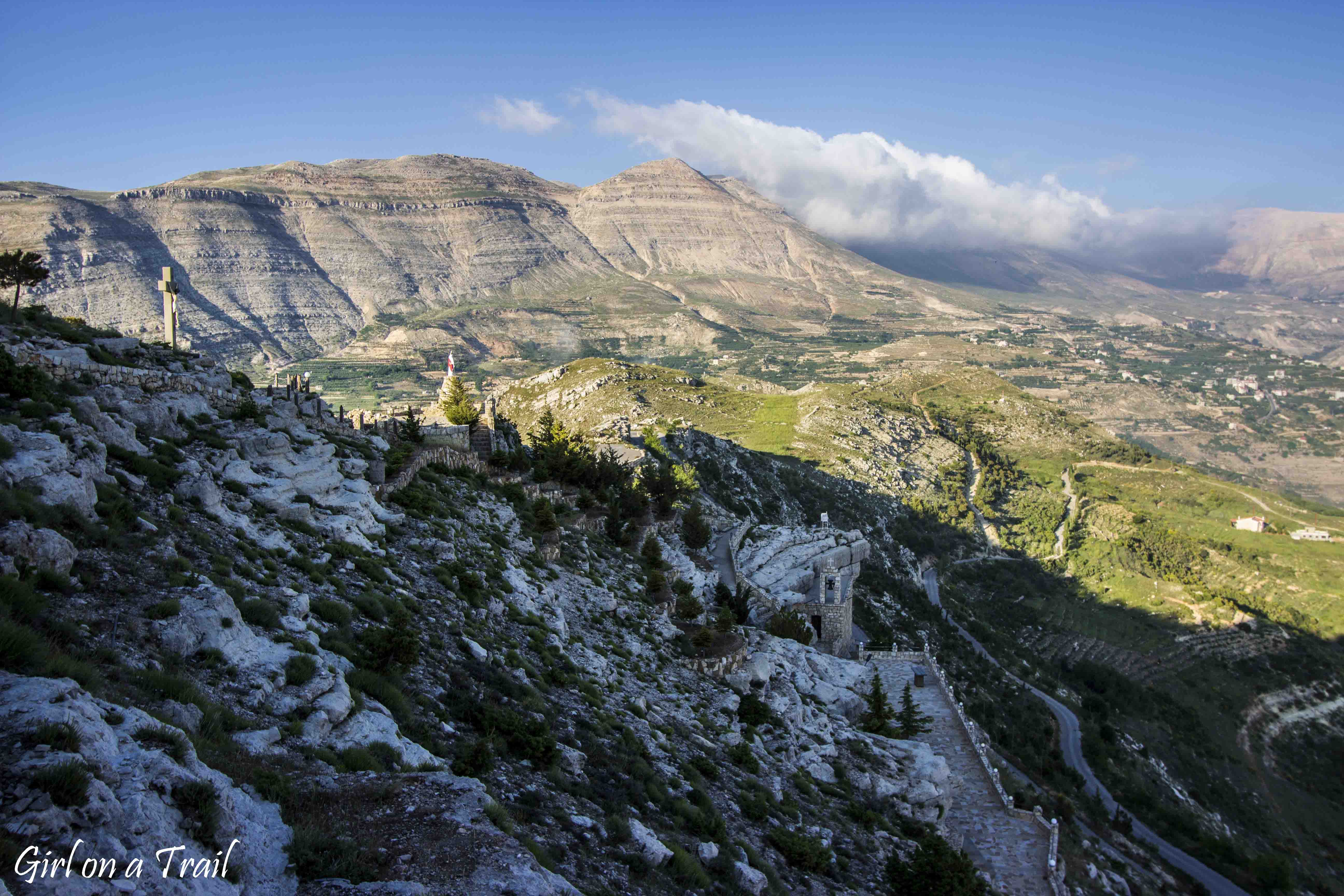 Liban - klasztor św. Eliasza w Hadchit