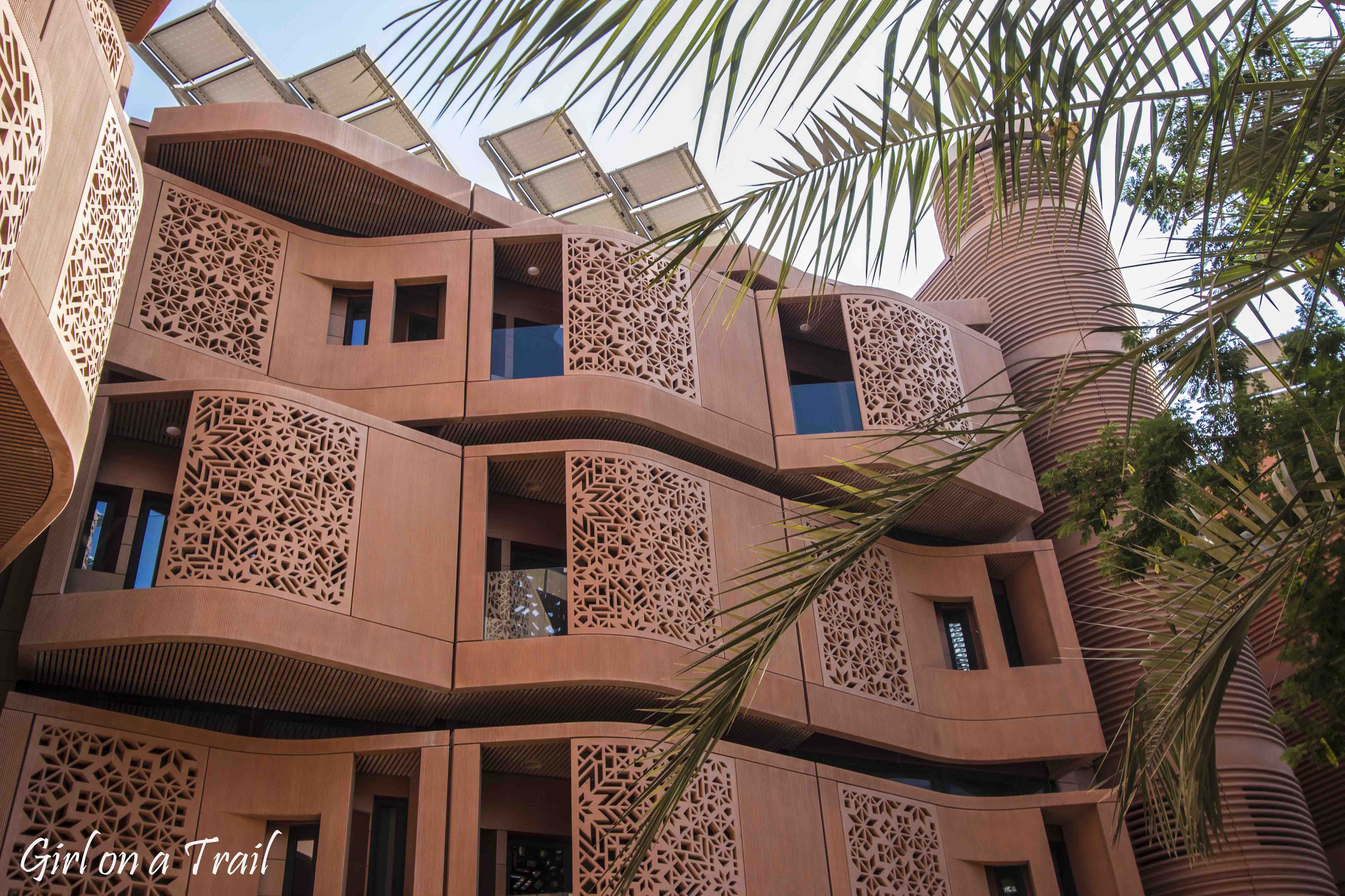 Masdar City, budynki