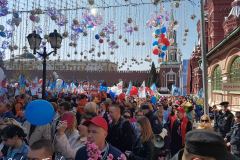Moskwa - Święto Pracy