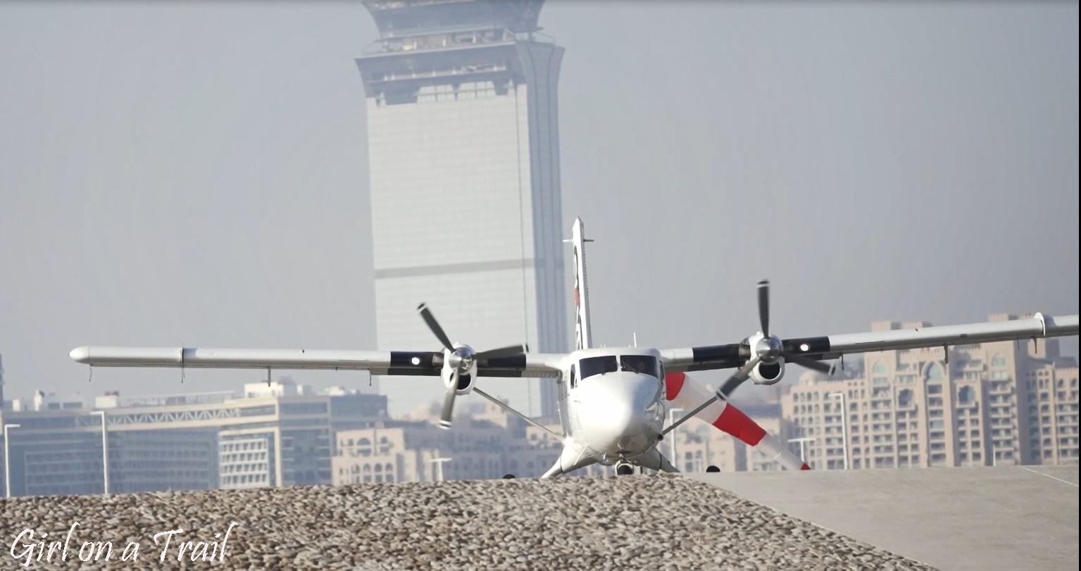 Dubai- skydiving, plane