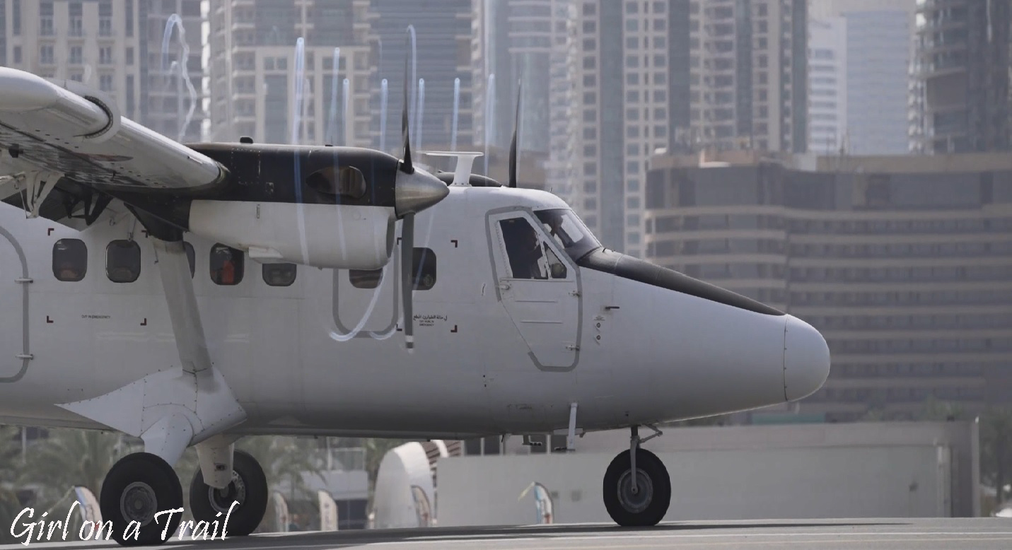 Dubai- skydiving, plane