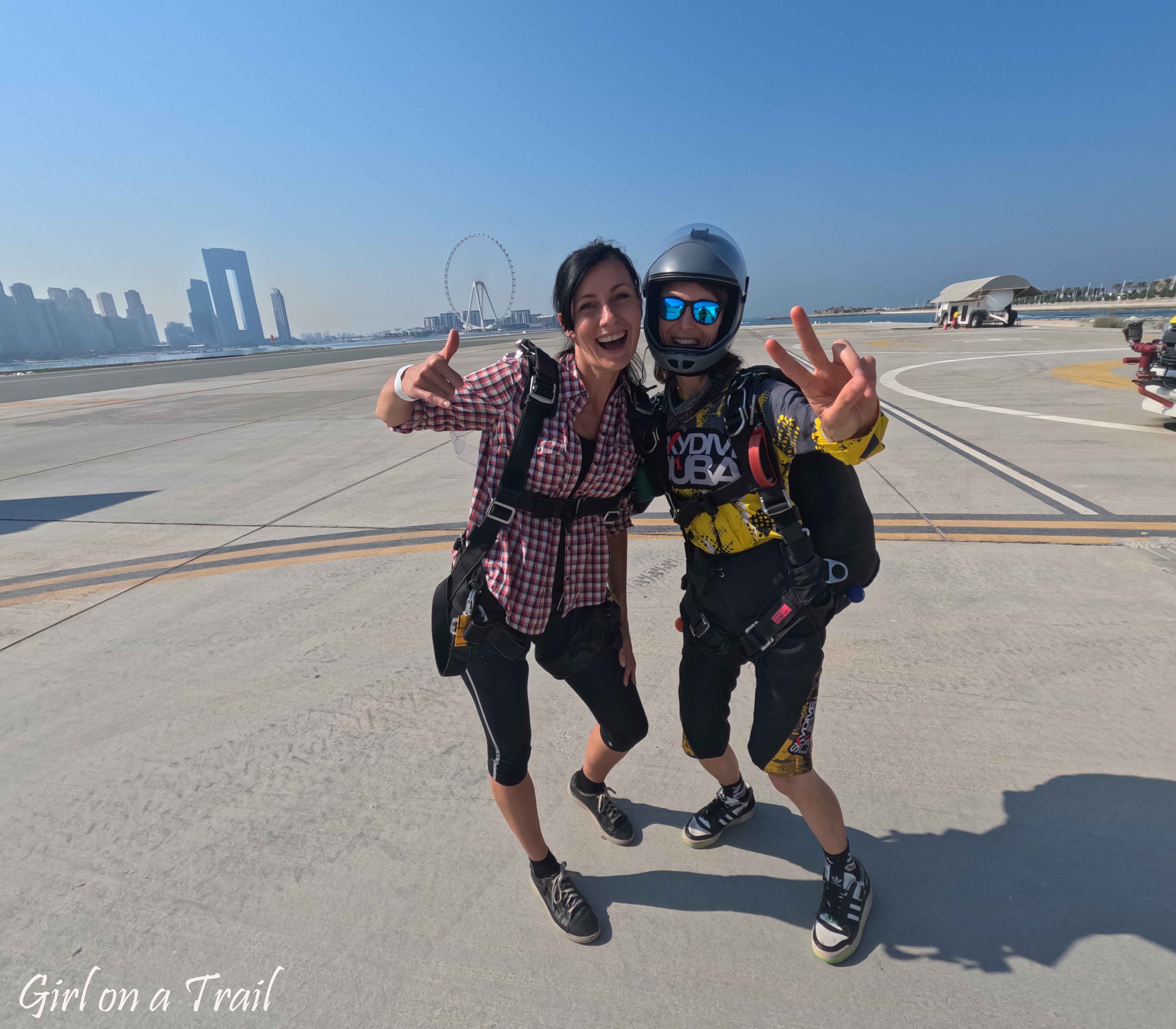 Dubai- skydiving