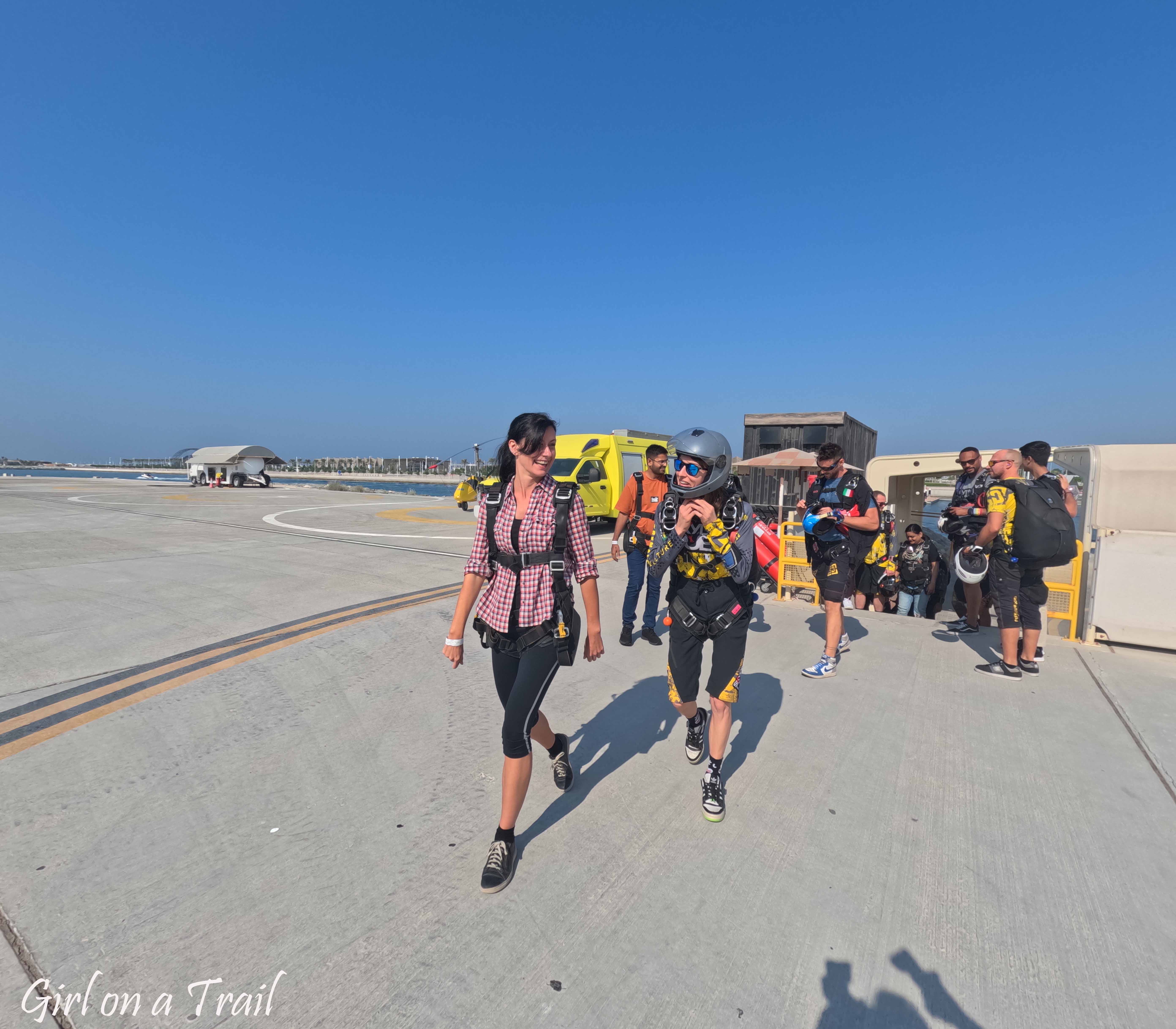 Dubai- skydiving