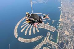 Dubai- skydiving, palm Jumeirah