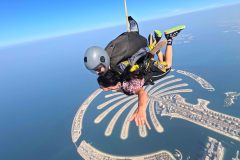 Dubai- skydiving, palm Jumeirah