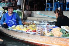 Tajlandia - pływający market