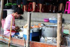 Tajlandia - pływający market