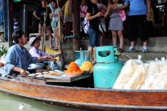 Tajlandia - pływający market