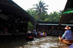 Tajlandia - pływający market