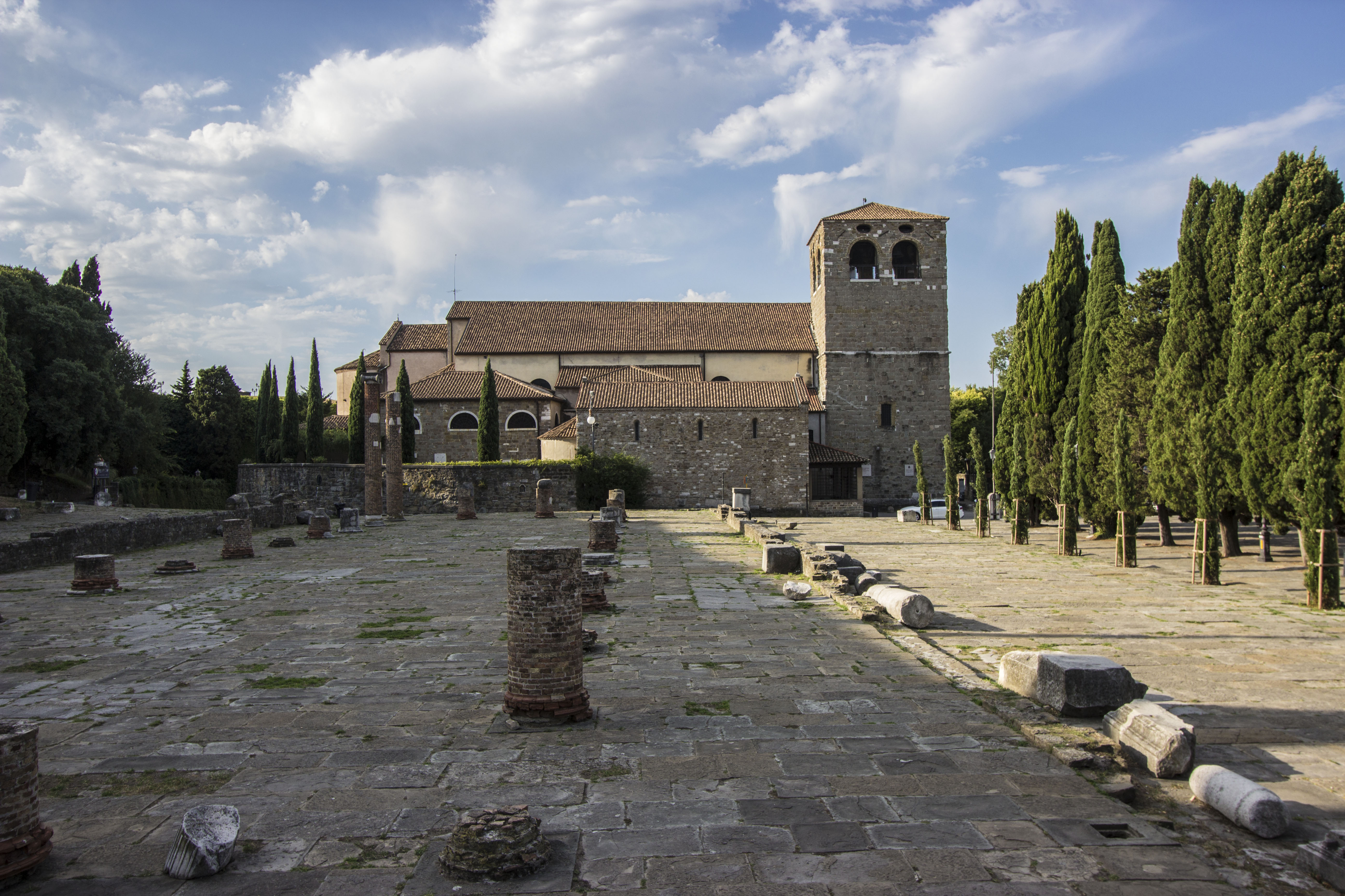 Włochy - Triest, San Giusto Hill