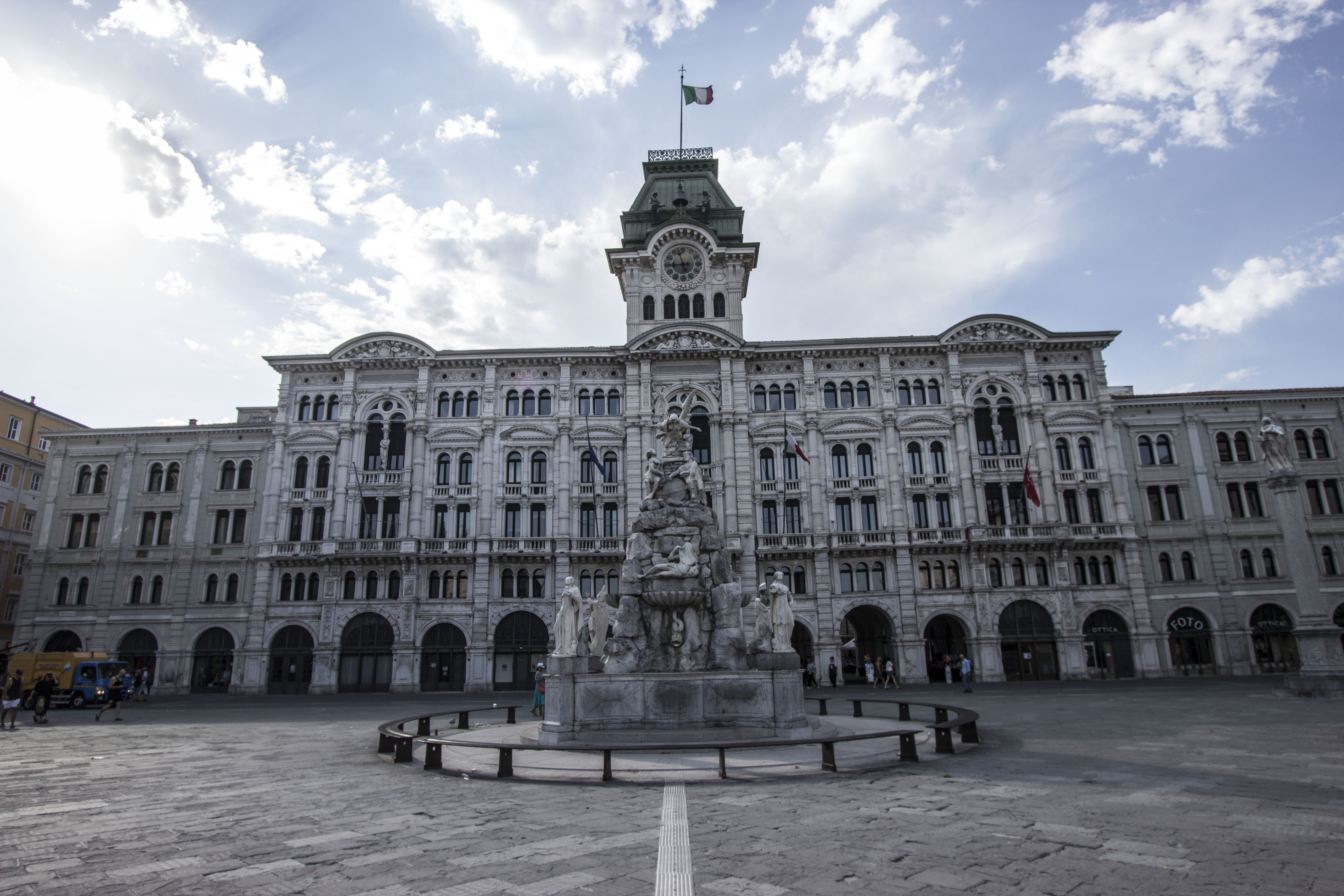 Włochy - Triest, Piazza Unità d’Italia