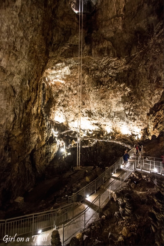 Włochy, okolice Triestu- Grotta Gigante 
