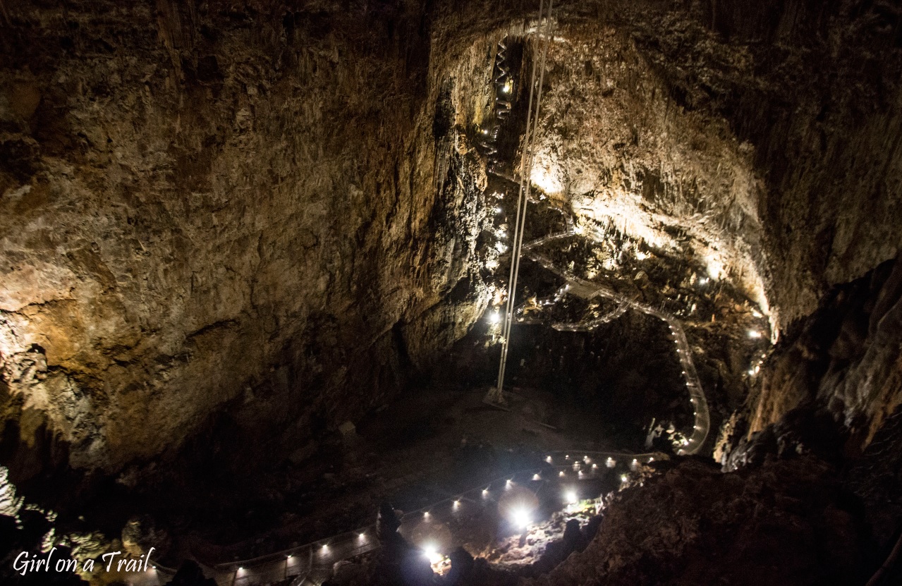 Włochy - Grotta Gigante 